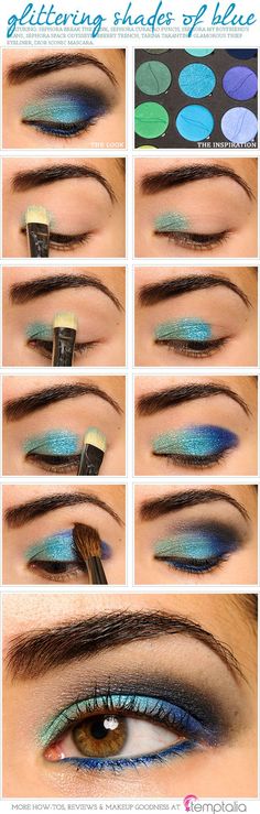 Sephora Break the Bank (11) Eyeshadow 80s Eye Makeup, Peacock Eye Makeup, Make Up Mata, Easy Eye Makeup Tutorial, Eyeliner Tips, Trendy Eyeshadow, Easy Makeup Tutorial, Smink Inspiration, Beauty Make-up