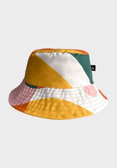 Our bucket hats are back this season! We have different types of prints in water-proof fabric, from the brightest print to the most sober monochromatic style. Our hats have a classic design, they are reversible, and their fabric is soft and breathable for a perfect and comfortable fit. Choose your favorite and go for a walk! DETAILS: - Double sided hat  - Windbreaker - Antifluid - Solar protection - Water resistant - 100% polyester Would you like to know more about our products? Please head to pluvorain.com If you like to know more about our fabrics: https://www.lafayettesports.us/technologies-1 PLUVO: Our initial goal was to create distinctive, reliable, and durable outdoor clothing. At this point, we are pleased to say that our products have been recognized not only for their functionali Multicolor Bucket Hat For Outdoor Use, Summer Outdoor Hat With Graphic Print, Retro Multicolor Hats For Outdoor, Yellow Cotton Bucket Hat For Outdoor, Multicolor Reversible Hats For Outdoor, Monochromatic Style, Bucket Hat Fashion, Solar Protection, Waterproof Clothing