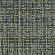 a close up view of a blue and green tweed fabric