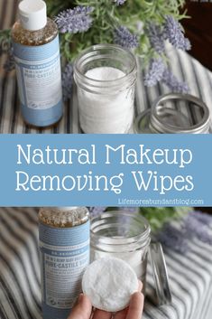 How To Make Makeup Removing Wipes // DIY Makeup Remover Wipes // Natural Makeup Removing Wipes // Natural Skin Care Diy Makeup Remover Wipes, Wipes Diy, Make Up Diy, Makeup Wallpaper, Diy Makeup Remover, Makeup Removing, Diy Kosmetik, Diy Products, Makeup Remover Wipes