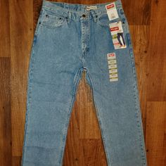 Light Blue Regular Fit Wrangler Jeans Blue Denim Jeans For Rodeo, Casual Blue Bottoms For Rodeo, Wrangler Jeans, Jeans Color, Colored Jeans, Mens Jeans, Color Blue, Light Blue, Man Shop