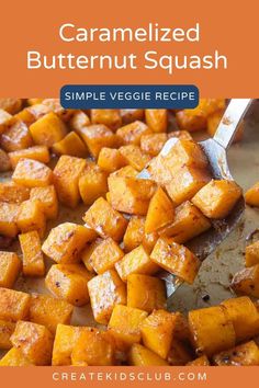 a pan filled with cooked sweet potatoes on top of a table