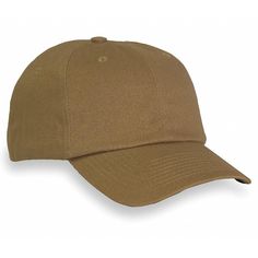 a brown baseball cap is shown on a white background and has no image in it