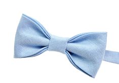 "E.Lash - Lithuanian designer specializing in handmade bow ties, pocket squares, cufflinks, earrings and other accessories since 2013. * Handmade; * Type: pre-tied; * Accessories are packaged in stylish gift box; * E.Lash accepts custom and wholesale orders also (please contact E.Lash). BOW TIE: * Width: ~2,3\" (6 cm); * Height: ~4,7\" (12 cm); * Length of adjustable Bow Tie Strap at full length: ~20,5\" (52 cm). Could make longer upon separate request. * Child Bow or youth bow tie could make up Blue Summer Bow Tie With Tie Back, Blue Bow Tie With Bow Tie Back For Summer, Blue Bow Tie For Summer Business Events, Blue Summer Bow Tie For Business, Classic Blue Bow Tie For Summer, Summer Blue Bow Tie And Suit Accessories, Summer Blue Bow Tie And Accessories, Summer Bow Tie Back Tie As A Gift, Summer Bow Tie Back Ties As Gift