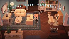 an aerial view of a living room with furniture and decor in the background text reads build, designed, private