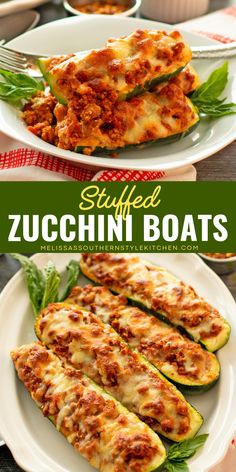 Enjoy a creamy zucchini dinner idea with this stuffed zucchini boat recipe! This recipe with zucchini has fresh ingredients and Italian sausages to make the BEST meal. Don't miss these creamy stuffed zucchini boats! Sausage Stuffed Zucchini Boats, Recipe With Zucchini, Zucchini Boat, Ground Turkey Sausage, Melissas Southern Style Kitchen, Creamy Zucchini, Zucchini Boat Recipes, Sausage Sauce, Stuffed Zucchini Boats