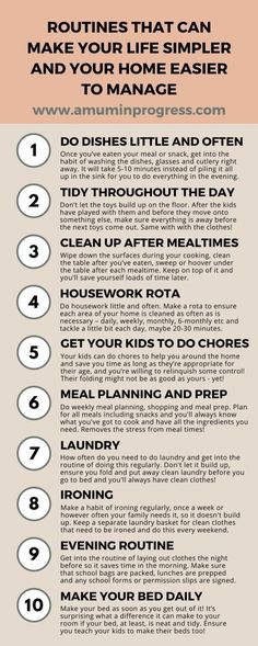 an info sheet with instructions on how to prepare for the next move in your home