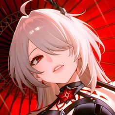 from honkai star rail ﹣ @jiuwuwjiang (click for 4k quality)﹕#honkaistarrail #hsr #崩壞星穹鐵道 #acheron Picture Icon, Arte Sketchbook, Digital Art Anime, Cute Profile Pictures, Anime Artwork, Girl Icons