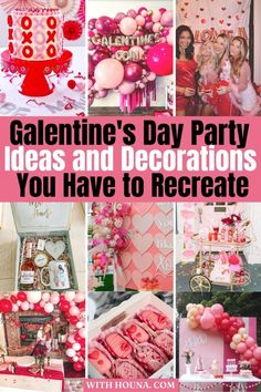 valentine's day party ideas and decorations you have to recate