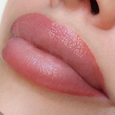 Wide Lips Shape, Lips Permanent Makeup, Permanent Makeup Lips, Pmu Lips, Ombre Lip