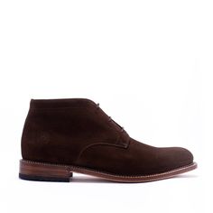 Meet our all-new chukka style dressed up with fine-nap suede in an ultra rich brown tone. These casual mens boots are poised for casual mens style with cork-filled footbeds  leather outsoles with anti-slipping rubber for extended wearability  comfort. Function meets style in this modern  versatile shoe mens shoe | Redseed Chukka Dark Brown Suede Boots | Ranch Road Boots | Brown Boots Mens | Brown Boots Outfits | Chukka Boot Outfits Mens Chukkas