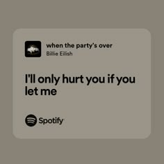 When The Party's Over Billie Eilish, Billie Widgets, Taylor Pierce, Billie Lyrics, Billie Songs, Billie Eilish Lyrics, Harry Styles 2014, Blur Picture, Real Lyrics