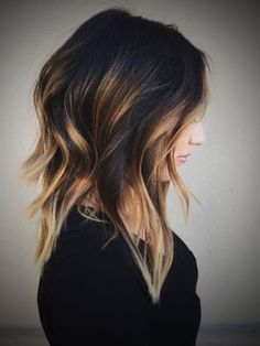 Brown And Blonde, Brown Ombre Hair, Bronde Hair, Ombre Hair Blonde, Brunette Balayage, Penteado Cabelo Curto, Ombre Hair Color, Hair Color Balayage