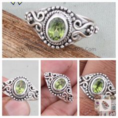 Natural Peridot Oval Cut Gemstone Solid 925 Sterling Silver Ring For Women, Handmade Solid Silver Ring For Wedding Anniversary Gifts Idea #StackedRing #SterlingSilverRing #StackingRing #CutStoneRing #GiftsForHer #MidiRing #GemstoneRing #925SilverRing #SolidSilverRing #VintageRing Handmade Peridot Rings As Gift, Handmade Peridot Rings For Gift, Handmade Peridot Rings For Anniversary, Oval Peridot Silver Jewelry, Handmade Oval Peridot Rings, Silver Oval Peridot Jewelry, Silver Peridot Oval Jewelry, Peridot Rings Stamped 925 For Anniversary, Ring For Wedding