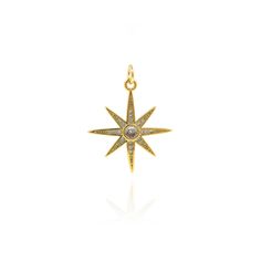 ⚫Gold Filled 18K North Star Necklace North Star Necklace North Star Pendant Christmas Gift Celestial Ornament DIY Jewelry Making 27x21x2.5mm⚫ ⚫Size:27x21x2.5mm ⚫Color:Gold ⚫Link to my store and more quality products:    https://www.etsy.com/shop/KKDiamondPainting?ref=seller-platform-mcnav ⚫We ship the item to worldwide from China,so please pay attention to the shipping time before place the order. ⚫To U.S：Through USPS need 7-15 days to arrive. ⚫To Other Countries：Through China Post about need 15 Gold Star-shaped Jewelry With Charms, Spiritual Star-shaped Charms Jewelry, Star-shaped Jewelry For Christmas Gift, Christmas Star Charm Jewelry Gift, Star-shaped Christmas Gift Jewelry, Christmas Star-shaped Jewelry Gift, Gold Star Jewelry For Christmas, Christmas Star Charm Jewelry, North Star Pendant