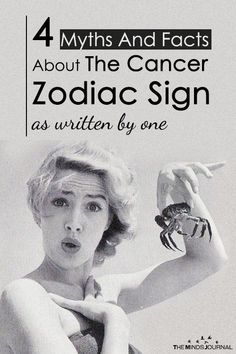 4 Myths And Facts About The Cancer Zodiac Sign Here is a low down on the myths and facts about Cancer Zodiac Sign from a Cancerian Woman herself: Myths And Facts, Doctor Advice, Health And Fitness Magazine, Daily Health Tips, Types Of Cancers, Fitness Advice, Health Magazine, Health And Fitness Tips, Facts About