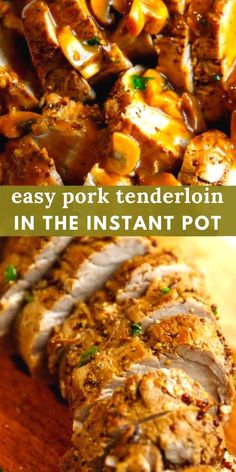 pork tenderloin in the instant pot is an easy and delicious dinner that's ready in under 30 minutes