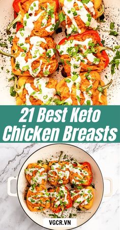 These keto chicken breast recipes are perfect for anyone craving a lean, protein-rich meal. With savory marinades, cheesy toppings, and satisfying sides, they’re ideal for both lunch and dinner. Quick to make and low in carbs, these dishes make following a keto lifestyle both easy and flavorful. Transform your chicken dinners with these simple, delicious recipes!