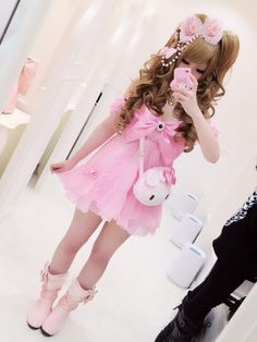 Hime Gyaru Girly Lifestyle, Gyaru Aesthetic, 일본 패션, Gyaru Fashion, Steampunk Clothing, J Fashion