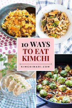 10 ways to eat kimchi