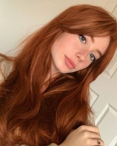 Red Hair, Ginger, Film, Hair, Red, Blue, Beauty