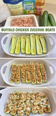 zucchini boats are the perfect appetizer for any meal