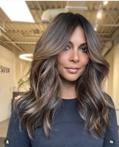 Hair Color Spring, Hair Styles Color Ideas, Hair Color 2024, Dark Brown Hair Balayage, Baylage Hair, Dark Ombre, Chestnut Hair, Chestnut Hair Color, Highlighted Hair