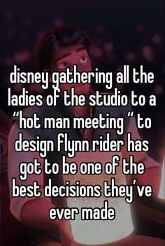 a woman holding a jar with the words disney gathering all the ladies of the studio to a