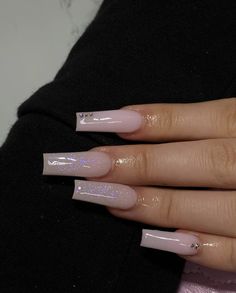 Cute Baby Pink Nails, Strawberry Nail, Baby Pink Nails, Tapered Square Nails, Nails 3d, Simple Acrylic Nails, Long Acrylic Nails Coffin, Nails Diy