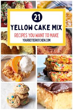 yellow cake mix recipes you want to make