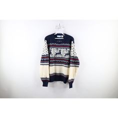 Vintage 70s Streetwear Mens Size Medium Nordic Fair Isle Knit Crewneck Sweater Mens Sweater Has pilling Mens size Medium Measurements are: 24 inches underarm to underarm 25.5 inches top to bottom Multicolor Acrylic US Shipping is FREE Canada is $15 and International is $24 Check out my other items in my store! X1623 Vintage Cotton Sweater For Winter, Vintage Cotton Sweater With Fair Isle Pattern, Retro Knitted Sweater For Winter, Vintage Cotton Fair Isle Sweater, Retro Wool Knitted Sweater, Vintage Wool Sweater With Fair Isle Pattern, Retro Wool Sweater With Fair Isle Pattern, 70s Streetwear, Vintage Fair Isle