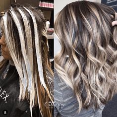 Blonde To Blonde, Blonde Bayalage, Bayalage Blonde, Blonde Babylights, Dark Hair With Highlights, Brown Hair With Blonde Highlights, Icy Blonde, Brown Hair Balayage