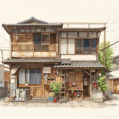 瓦屋根の二階建て住宅 Japanese Apartments Exterior, Japanese Townhouse Exterior, Traditional Japanese Home Exterior, Japanese Apartment Exterior, Traditional Japanese Town, Traditional Japanese House Exterior, Japanese Apartment Building, Japanese House Modern, Japanese Townhouse