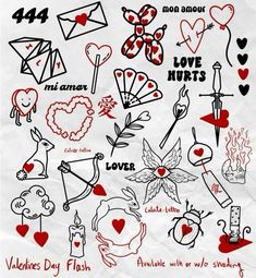 Valentine Day Flash Tattoo, Anti Valentines Day Tattoo, Valentine’s Day Flash, Love Flash Tattoo, Valentines Tattoo Flash, Black Linework Tattoo, Book Aesthetic Sticker, Sticker Book Diy, Valentines Flash