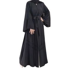 Muslim Abaya Dress Women Prayer Cardigan Robe Lightweight Long Sleeves Kaftan Maxi Dress Product Details Color: Black Size: X-Large Brand: No Brand Mpn: Lr525 Upc: Does Not Apply Ean: Does Not Apply * Item Model Number : Lr525 * Department : Womens * Date First Available : November 11, 2022 This Is A Solid Color Muslim Prayer Dress Set, Simple And Elegant. It Is Made Of Upgraded Polyester And Cotton Blend Fabric, Which Is Skin-Friendly And Breathable, Giving A Soft And Comfortable Feeling. The S Prayer Dress, Black Abaya, Kaftan Maxi Dress, Muslim Prayer, Abaya Dress, November 11, Dress Set, Xl Dress, No Brand