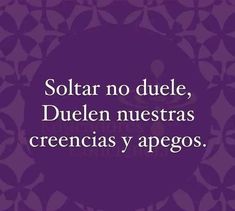 a purple background with the words solar no duee, duelen nuestras creancias y agoos