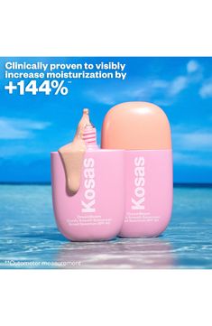 What it is: A clean, silicone-free mineral sunscreen packed with ceramides and peptides to moisturize, smooth and brighten skin. Who it's for: Ideal for all skin types. It’s dermatologically tested and clinically proven to be noncomedogenic, nonacnegenic, nonirritating, hypoallergenic and safe for sensitive skin.What it does: Skin care with SPF 40 PA++++ meets dreamy makeup prep. This mineral sunscreen melts into skin so makeup applies smoothly and seamlessly. It visibly brightens, defends again Dreamy Makeup, Makeup Prep, Spf Skincare, Cosmetic Shop, Protector Solar, Mineral Sunscreen, Body Brushing, Broad Spectrum Sunscreen, Brow Gel