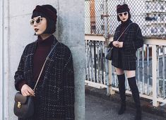 Academia Lookbook, Dark Academia Lookbook, Dark Academia Aesthetic Outfit Woman, Plus Size Dark Academia, Punk Academia, Goth Academia