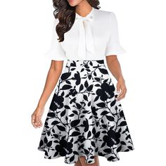 Women Summer Floral Ruffle Sleeve Wear To Work Church Wedding Guest Party Dresses Product Details Size: X-Large Color: 1 White L Brand: Unbranded Mpn: Does Not Apply Upc: Does Not Apply Ean: Does Not Apply * Department : Womens * Date First Available : November 19, 2021 * Stretchy And Lightweight Fabric * Imported * Zipper Closure * Hand Wash Only * Flounce Sleeve With Gathered On The Shoulder Brings You A Charming Shoulder Line,Sleeves Are Just Above Your Bent Elbows,High Waisted A Line Flatter Fitted Floral Print Office Dresses, White Short Sleeve Semi-formal Dress, White Semi-formal Summer Dress, White Feminine Semi-formal Dress, Formal White Floral Print Dress, Flowy Spring Dresses, Aline Dresses, Boxy Dress, Modest Boutique