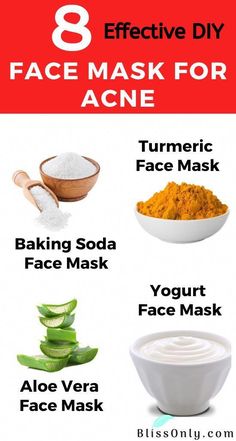 Make your skin flawless and glowing with these 8 DIY Face Mask For Acne. All these face masks work to reduce inflammation, redness,and cleanse pores to give you acne-free skin. Diy Acne Face Mask, Diy Face Mask For Acne, Face Mask For Redness, Baking Soda Mask, Face Mask Peel Off, Face Mask For Acne, Skin Care Procedures, Best Diy Face Mask, Diy Face Mask Skin Care