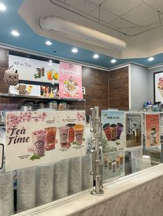 boba shop 🧋💗 mine ~ #boba #bobaaesthetic #aesthetic #cute Boba Background Aesthetic, Cute Boba Shop Interior, Boba Tea Shop, Boba Store, Boba Aesthetic