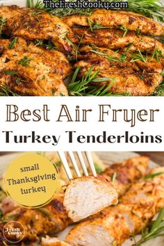 the best air fryer turkey tenderies are so easy to make, and they're