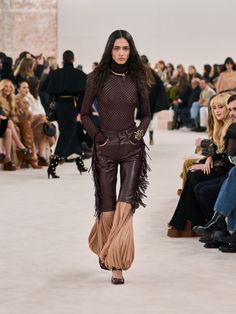 Winter 2024 Runway | Chloé US 2025 Fashion, Johanna Basford, Spring Summer 2024, Midi Skirts, Enchanted Forest