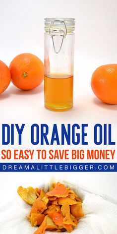 Diy Orange Oil, Diy Herbal Remedies, Homemade Essential Oils, Orange Peels, Making Essential Oils, Homemade Oil, Herbal Recipes, Diy Oils, Natural Cleaners