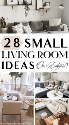 small living room ideas that are easy to do with the space you have in your home