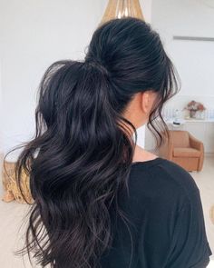 Ponytail Bridal Hair, Hairstyles Images, Messy Ponytail Hairstyles, Volume Ponytail, Long Ponytail Hairstyles, Low Ponytail Hairstyles, Curled Ponytail