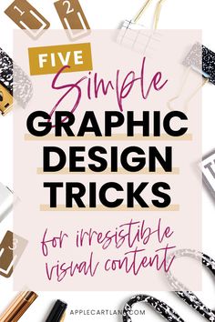 five simple graphic design tricks for instagramble visual content