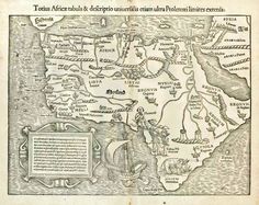 an old map shows the location of towns and rivers in latin - american history, including cities