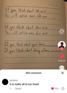 someone wrote this note to her friend on their phone, and it is really funny