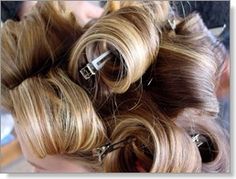 "Curly Hair Is Finally Back In Style: Roller Setting Techniques To Create Voluptuous Curls" ...How To Correctly Roll Your Hair! How To Roll, Roll Hairstyle, Hair Magazine, Hair Affair, Hair Rollers, Hair Skin